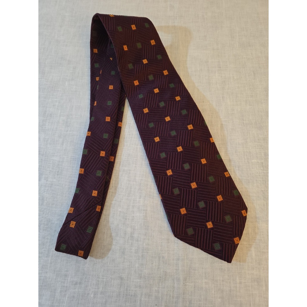 Robert Talbot Best Of Class Nordstrom 100% Silk Beautiful Tie 57 x 4 Hand Sewn